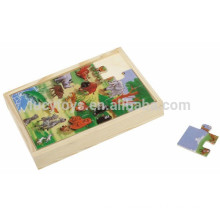 Pädagogische Kinder Holz Puzzle Spielzeug